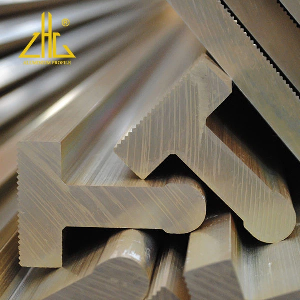 Perfil d'alumini en forma de T